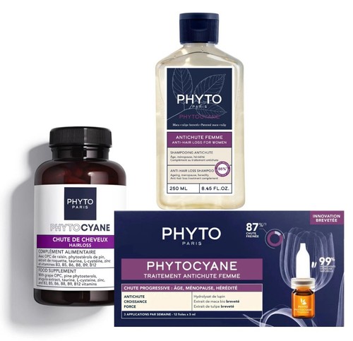 Phytocyane hair loss - hair, routine